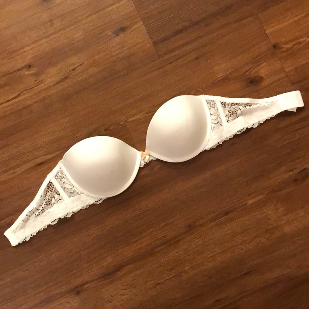 White strapless bra | 36C